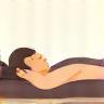 Person relaxing icon representing ultimate relaxation